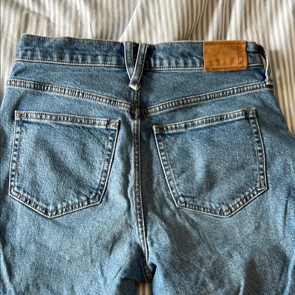 I.Crew slim wide leg Jeans - Picture 5 of 5